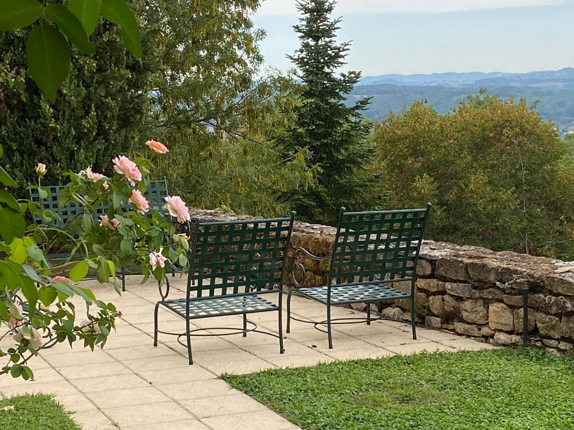 Manoir De Rieuzal Bed & Breakfast Loubressac Eksteriør bilde