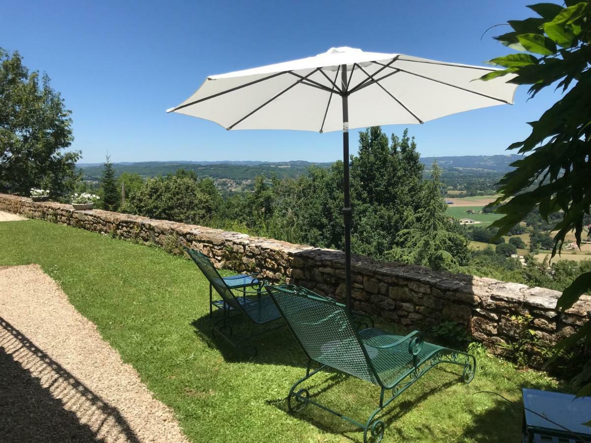 Manoir De Rieuzal Bed & Breakfast Loubressac Eksteriør bilde